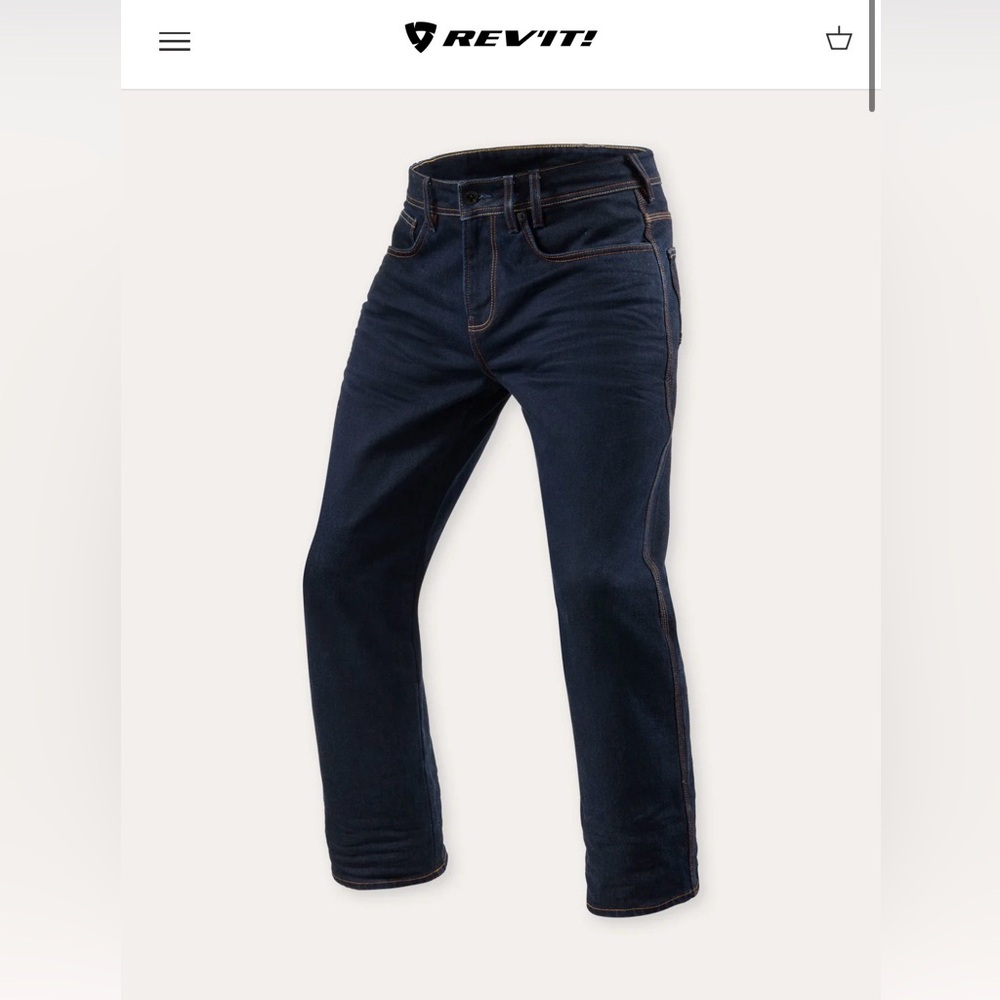 NWT New with Tags REV’IT motorcycling protective jeans 32 x 32.